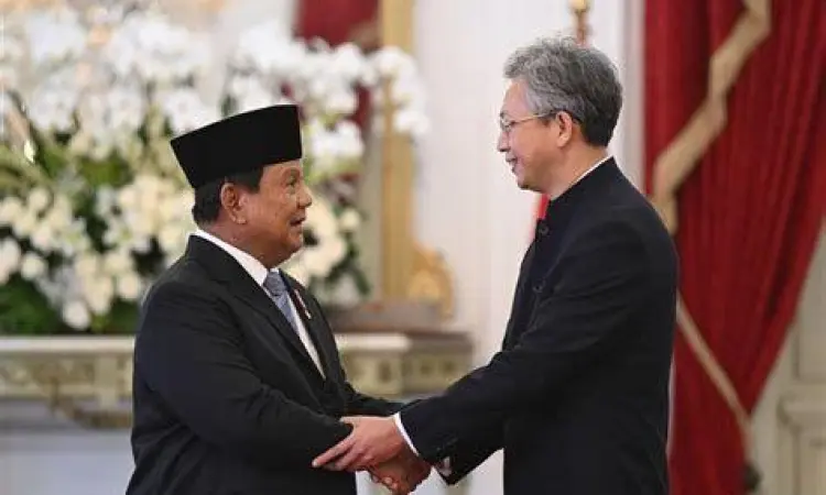 Prabowo Subianto dalam forum internasional