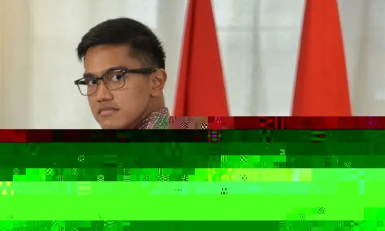 Kaesang Pangarep Kaesang Pangarep menanggapi pertanyaan wartawan