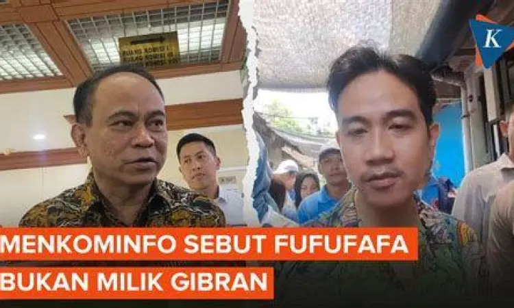 Menteri Kominfo memberikan klarifikasi mengenai akun Fufufafa