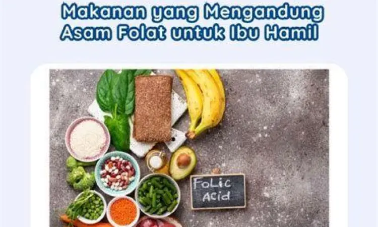 Sumber Nutrisi Asam Folat Alami Berbagai jenis makanan yang mengandung asam folat tinggi