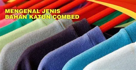 Kualitas Bahan Kaos Tekstur kain katun combed untuk kaos