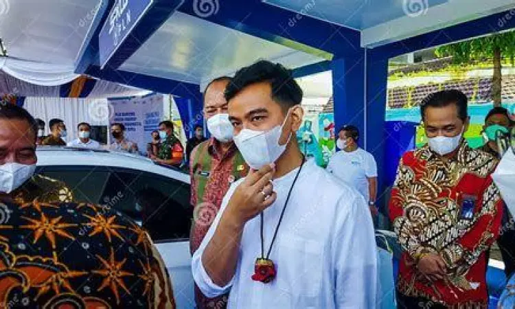 Gibran Rakabuming saat menjabat sebagai Wali Kota Surakarta