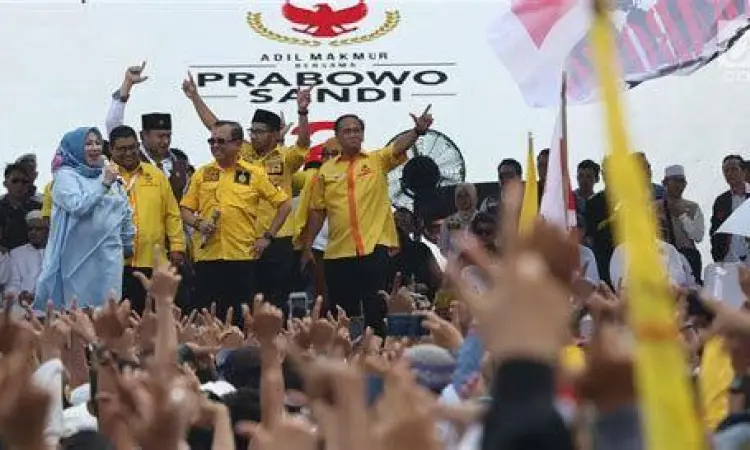 Tokoh partai koalisi pendukung Prabowo Gibran