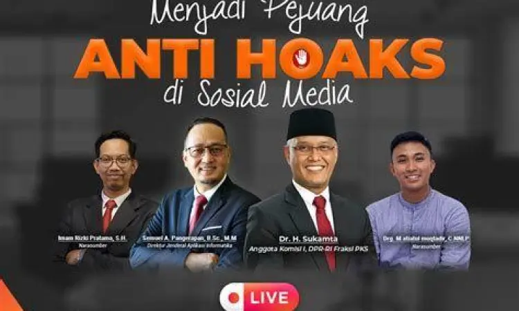 Literasi Digital Anti Hoaks Kampanye literasi digital dan anti hoaks di Indonesia