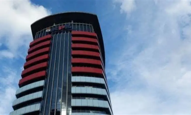 Gedung KPK Merah Putih Jakarta sebagai pusat penegakan hukum korupsi