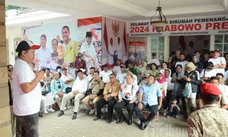 Pertemuan relawan kampanye prabowo gibran di daerah