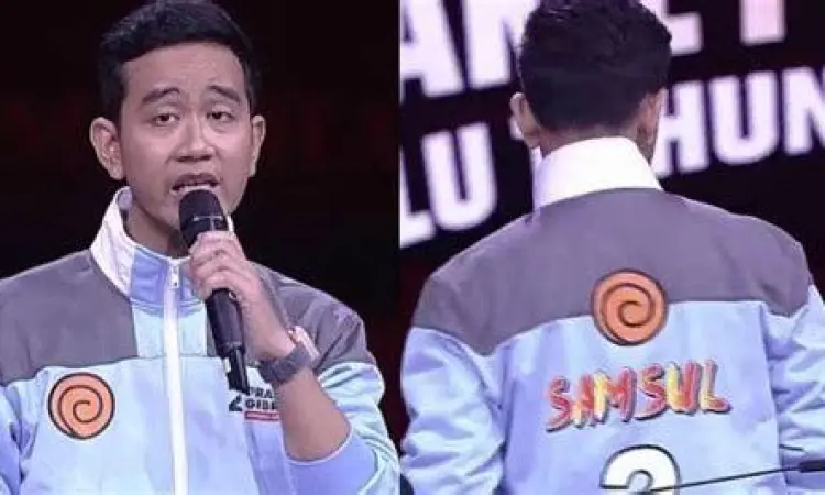 Jaket varsity gibran rakabuming samsul