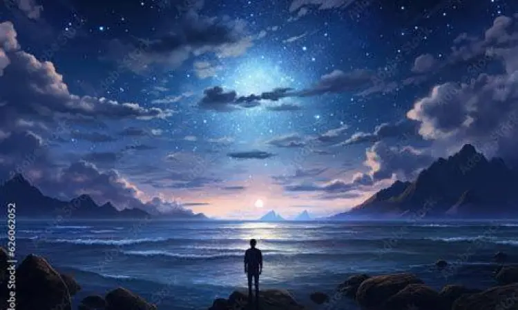 Visualisasi Makna Rindu Ilustrasi kerinduan dan kesendirian dalam puisi