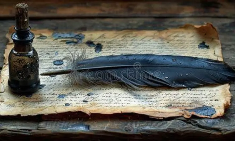 Naskah tua dan tinta puisi