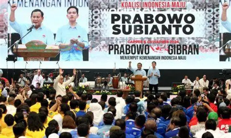Deklarasi Politik Prabowo-Gibran Deklarasi dukungan Gibran kepada Prabowo