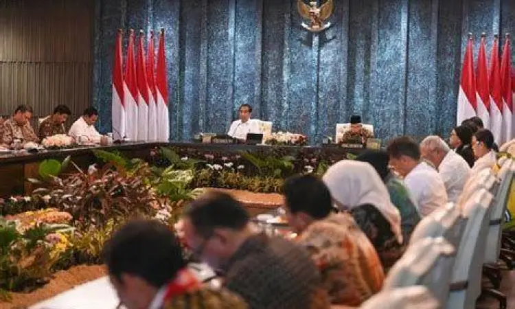 Gibran Koordinasi Transisi Gibran hari ini dalam pertemuan koordinasi transisi pemerintahan