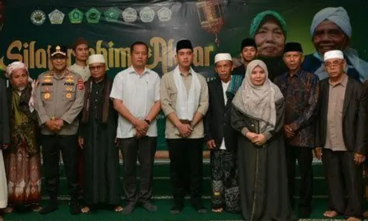 Gibran Rakabuming bersilaturahmi dengan tokoh agama