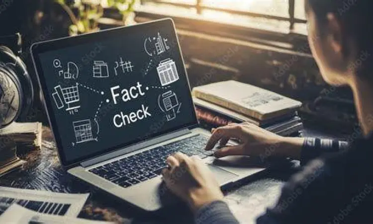 Proses pengecekan fakta di internet