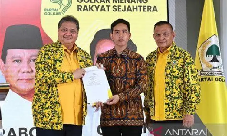Gibran dan Sinyal Golkar Pertemuan Gibran dengan petinggi Golkar