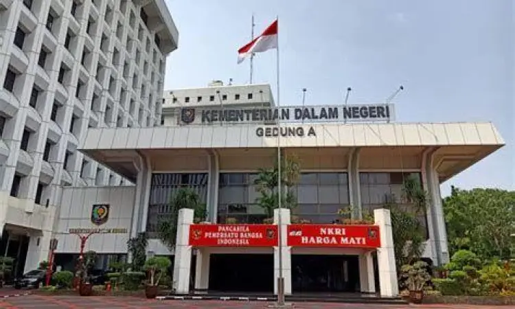 Gedung kementerian di Jakarta