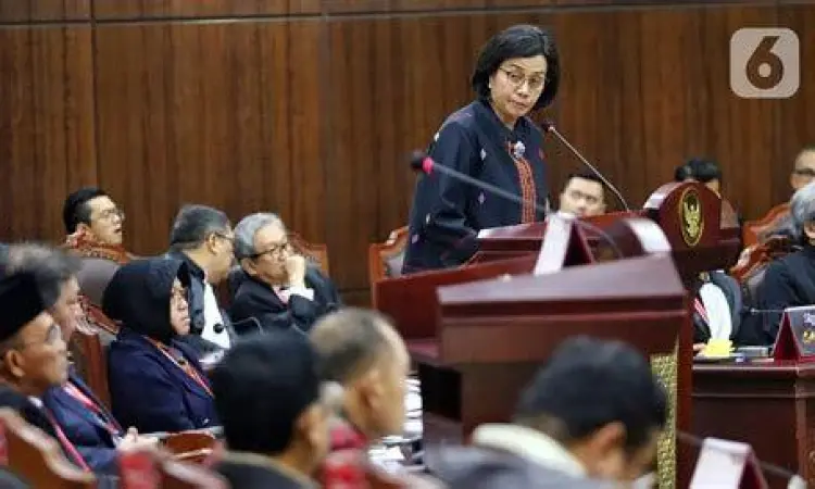 Sidang Mahkamah Konstitusi Suasana persidangan PHPU di Mahkamah Konstitusi