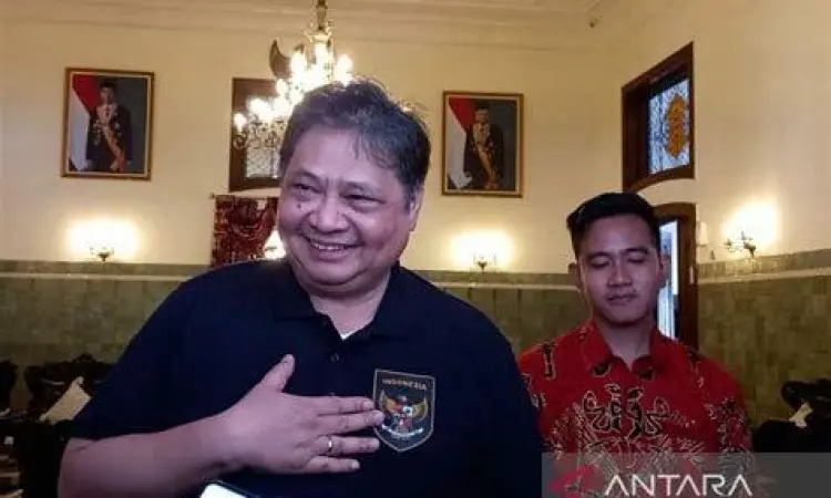 Pertemuan Gibran Rakabuming dan Airlangga Hartarto