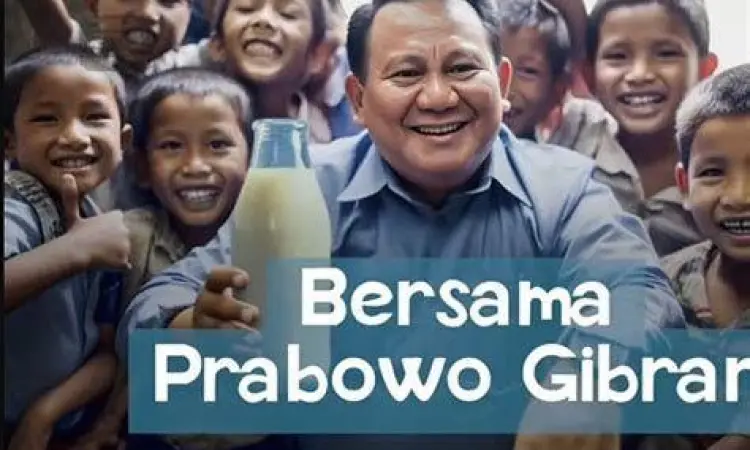 Animasi AI dalam iklan susu Prabowo Gibran