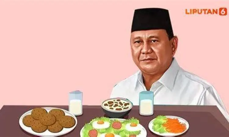 Program makan siang dan susu gratis Prabowo Gibran