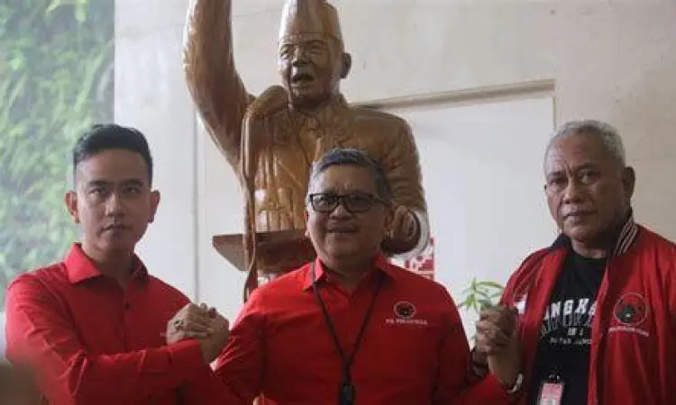 Gibran dan PDIP Gibran Rakabuming Raka saat masih di PDI Perjuangan