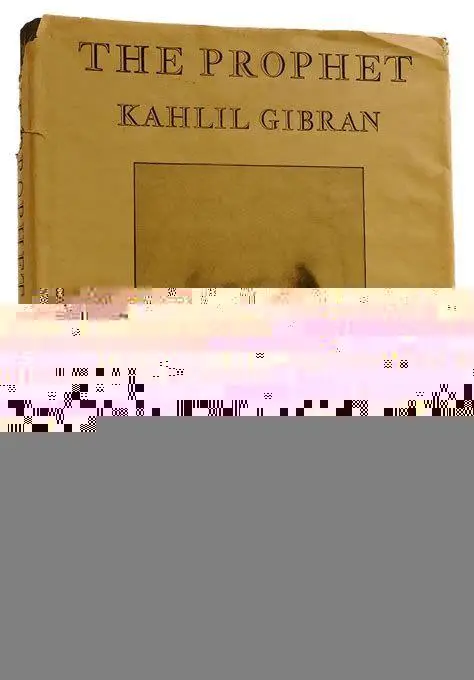 Kahlil Gibran Sang Nabi Buku Sang Nabi karya Kahlil Gibran