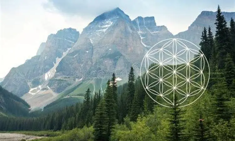 Pemandangan gunung yang melambangkan kebebasan jiwa