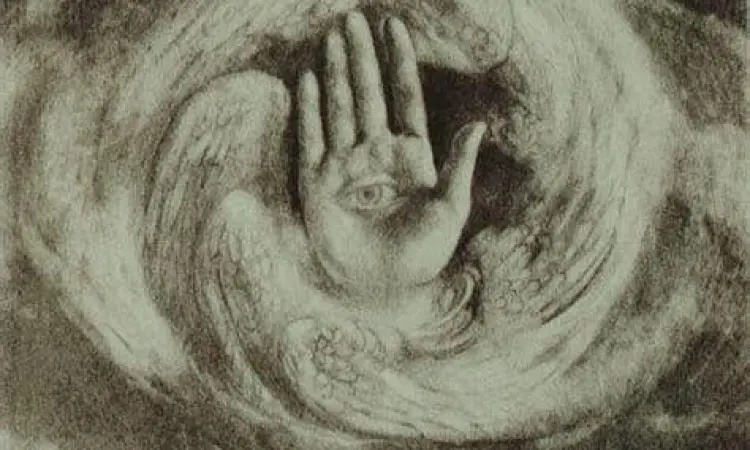 Ilustrasi seni dari buku Sang Nabi karya Kahlil Gibran