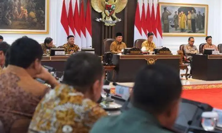 Rapat Paripurna Perdana Presiden Prabowo memimpin rapat paripurna kabinet perdana