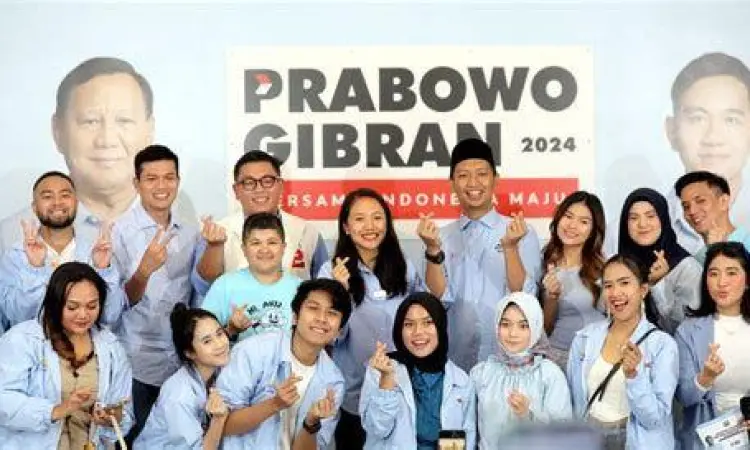 Inovasi kampanye digital melalui website resmi Prabowo Gibran