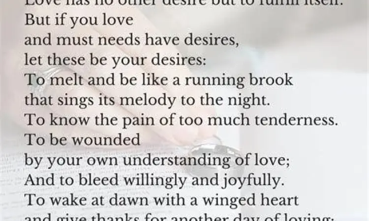 Analisis Puisi Gibran Puisi Kahlil Gibran tentang cinta