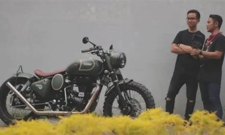 Hobi Otomotif Gibran Koleksi Motor Gibran Rakabuming