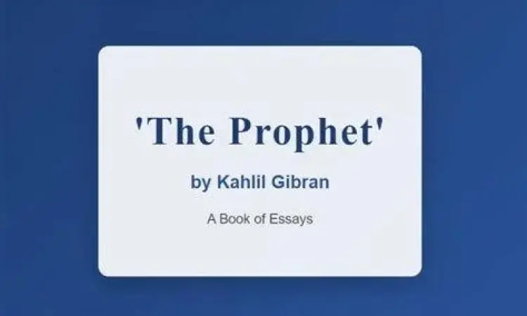 Analisis Puisi Sang Nabi Kahlil Gibran