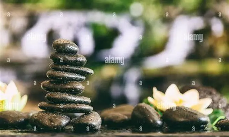 Ketenangan Alam dan Filosofi Abstraksi alam untuk meditasi dan ketenangan