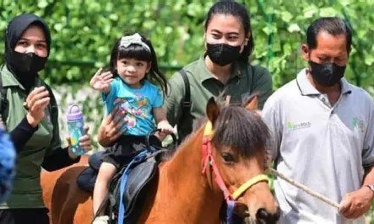 La Lembah Manah Potret La Lembah Manah saat masih bayi