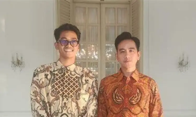 Gibran Rakabuming berinteraksi dengan anak muda di acara kreatif