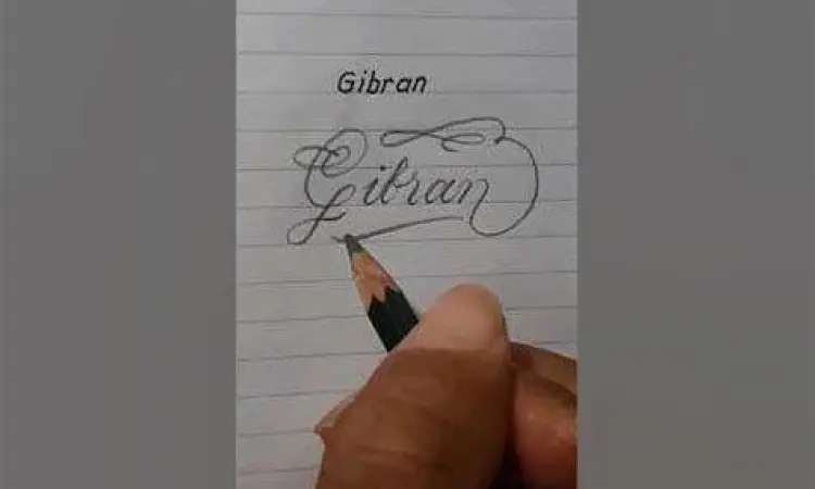 Makna Nama Gibran Kaligrafi nama Gibran yang bermakna pemulih