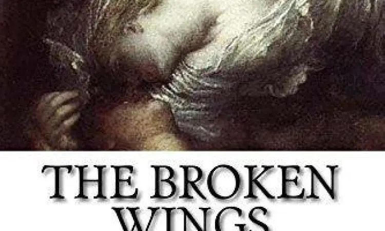 Illustration of Broken Wings Ilustrasi Sayap-Sayap Patah karya Kahlil Gibran