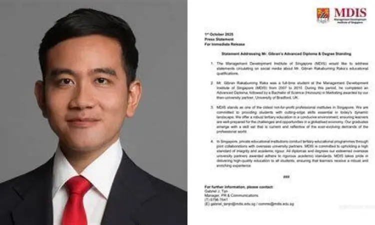 Kampus MDIS Singapura tempat Gibran Rakabuming belajar