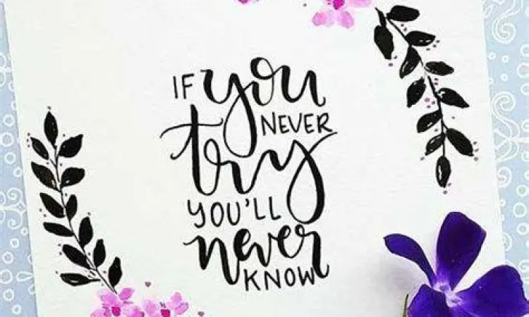 Seni kaligrafi kutipan bijak