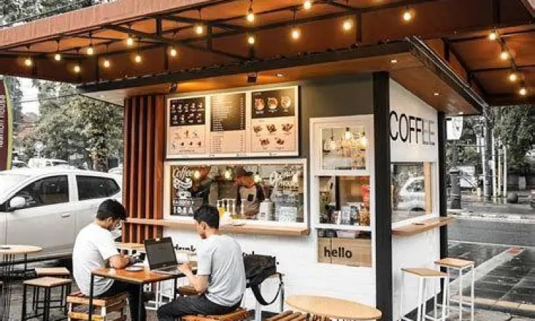 Interior Gerai Markobar Desain interior gerai martabak markobar gibran