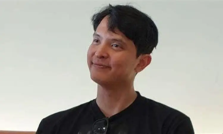 Gibran Marten saat berakting di salah satu adegan film