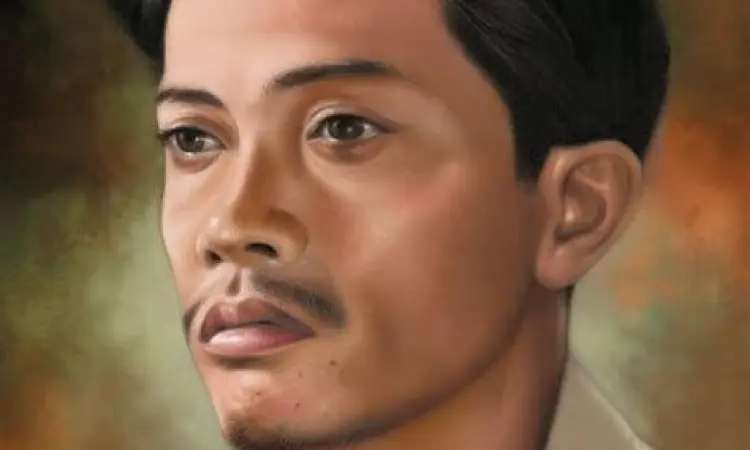 Potret Chairil Anwar tokoh puisi modern Indonesia