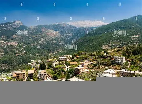 Inspirasi Alam Kahlil Gibran Pemandangan pegunungan Lebanon tempat kelahiran Gibran