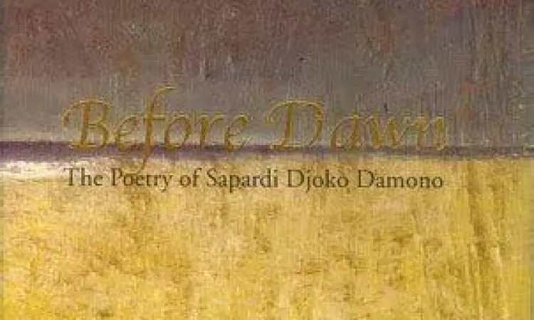 Karya Sastra Sapardi Djoko Damono Buku kumpulan puisi Sapardi Djoko Damono