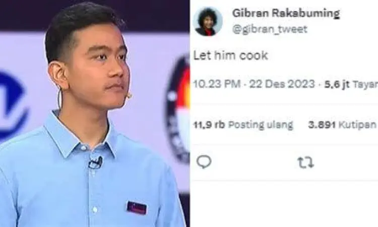 Gibran Rakabuming Twitter Interaction Interaksi Gibran Rakabuming di platform X