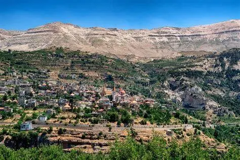 Tanah Kelahiran Kahlil Gibran Pemandangan alam Lebanon tempat kelahiran Gibran