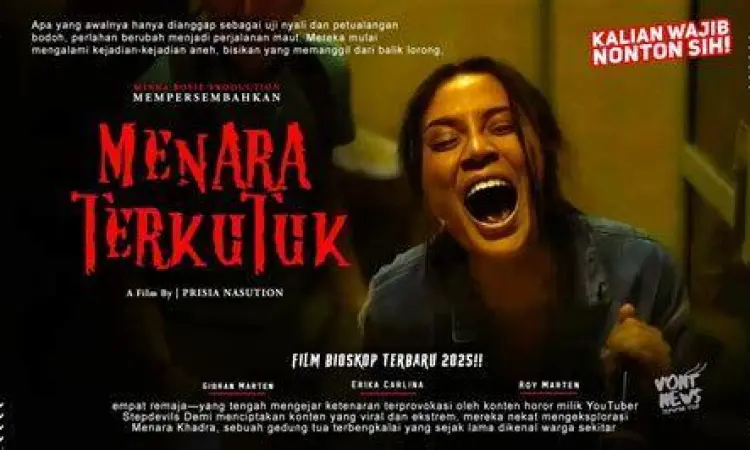 Gibran Marten saat proses shooting film aksi