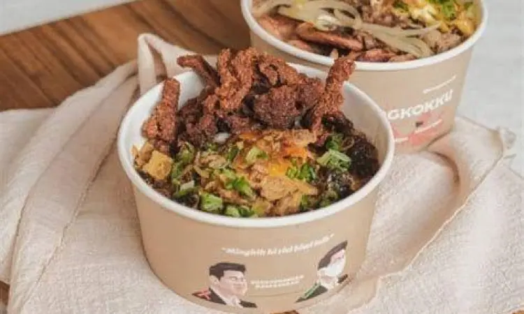 Sajian makanan Mangkokku