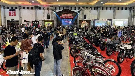 Pameran Kustomfest Pameran motor custom Kustomfest di Indonesia