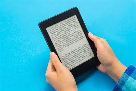 Ebook Sastra Digital Tampilan puisi Kahlil Gibran di layar e-reader modern